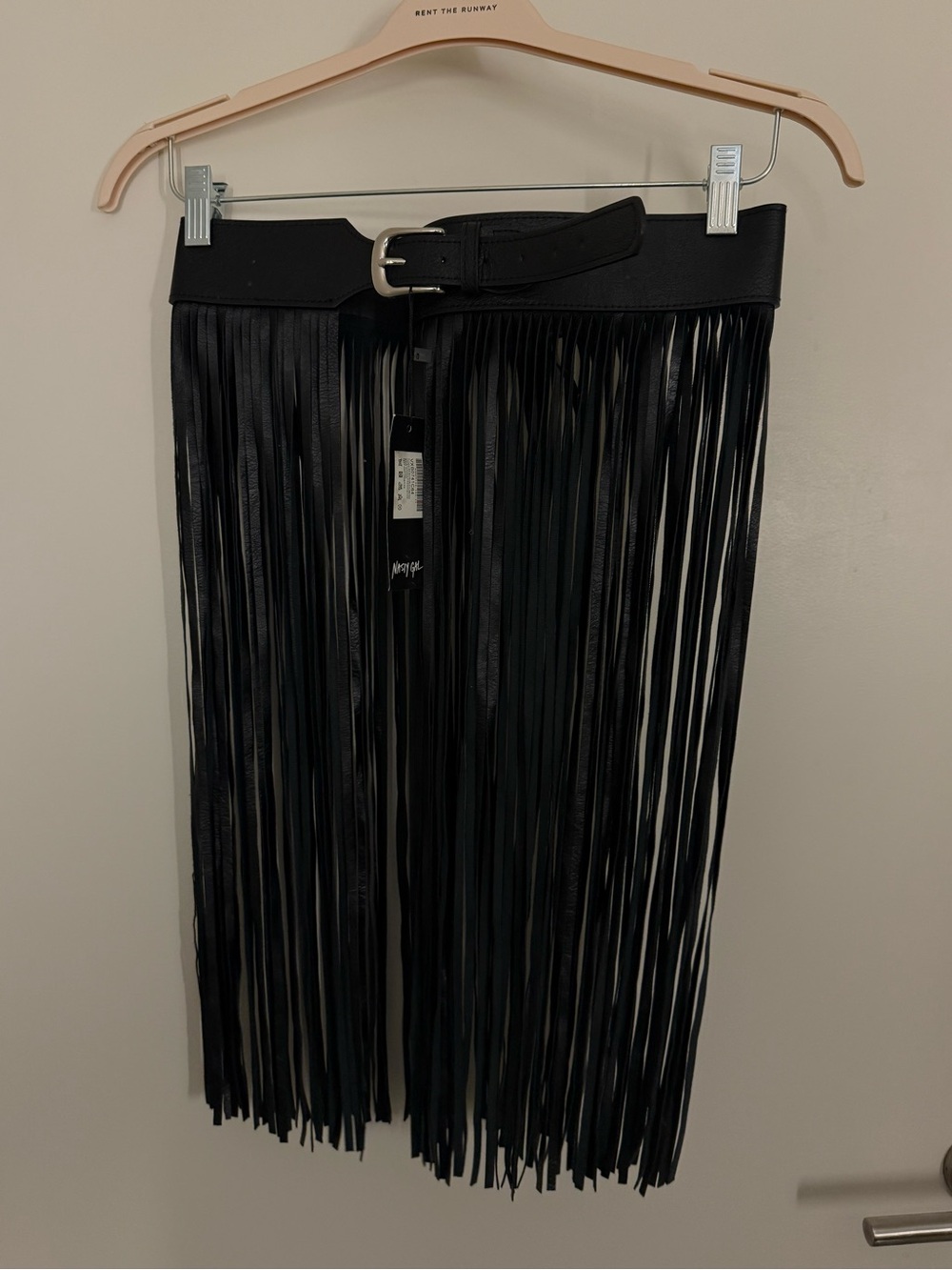 Nasty Gal fringe belt 32”